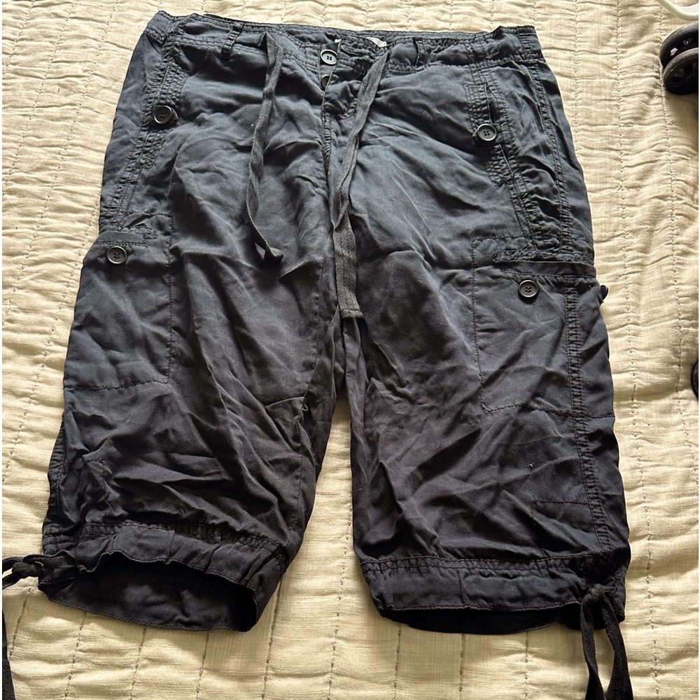 Charlotte Russe black crop pants